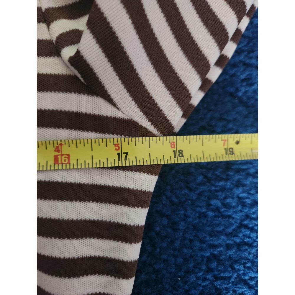 Y2K JcPenny Collard Womens Long Sleeve Shirt M - Picture 3 of 4